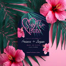 Search for neon save the dates Retro