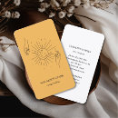 Search for stars business cards Yoga