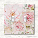Search for blush pink light switch covers Floral