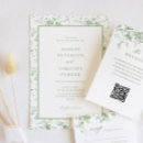 Search for toile wedding invitations Elegant