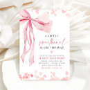Search for a little sweetheart invitations Hearts