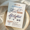 Search for desert birthday invitations Wild west