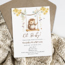 Search for hedgehog baby shower invitations Woodland
