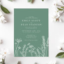 Search for green and orange wedding invitations Elegant