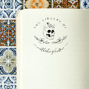 Search for skull rubber stamps Flowers