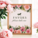 Search for bridal shower favor signs Floral