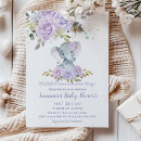 Search for purple elephant baby shower For kids