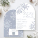 Search for snowflakes bridal shower invitations Snow in love