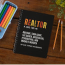 Search for marketing notebooks Real estate agent