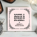 Search for boots and bubbly Rustic