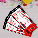 Search for admission ticket invitations Red