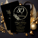 Search for rose gold 80th birthday invitations 80 years old