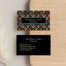 Search for art nouveau business cards Colorful