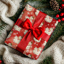 Search for pink santa wrapping paper Vintage