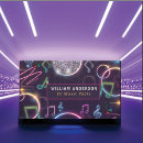 Search for dj business cards Sound waves