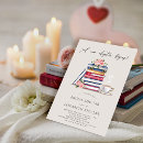 Search for bookworm invitations Book lover