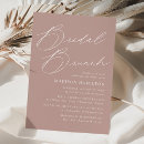 Search for dusty rose bridal shower invitations Simple