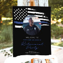 Search for police party decor Thin blue line