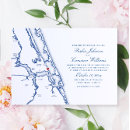 Search for map wedding invitations Elegant