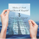Search for cruise wedding invitations Ocean