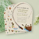 Search for fishing baby shower invitations Country