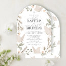 Search for butterfly baptism invitations Christening