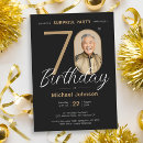 Search for photo 70th birthday invitations Picture