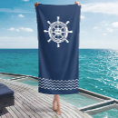 Search for boat beach towels Navy blue