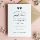 Search for bow tie wedding invitations Simple