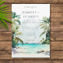 Search for tropical beach wedding invitations Ocean