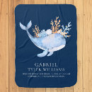 Search for whale baby blankets Newborn