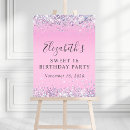 Search for silver sweet 16 party decor Glitter