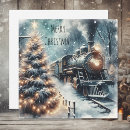 Search for old fashioned christmas cards Train