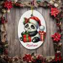 Search for panda bear ornaments From grandparent