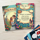 Search for once upon a time wedding invitations Vintage
