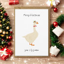 Search for goose christmas cards Duck