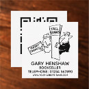 Search for bookstore business cards Bookseller