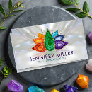 Search for crystal healing business cards Reiki master