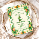 Search for pot of gold invitations Green clover