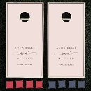 Search for pink cornhole sets Modern