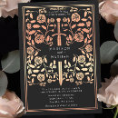 Search for rose gold and black weddings Floral