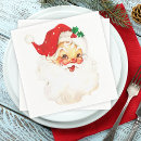 Search for vintage santa claus napkins Classic