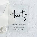 Search for 30th birthday invitations Stylish