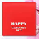 Search for valentines day coasters Red and white