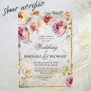 Search for watercolor wildflower wedding invitations Elegant modern floral