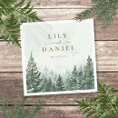 Search for pine tree napkins Winter
