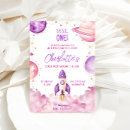 Search for first trip around the sun invitations Rocket ship