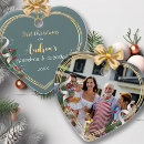 Search for grandma and grandpa ornaments Baby's first christmas