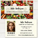 Search for dietitian business cards Nutrition