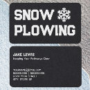 Search for snow removal business cards Winter